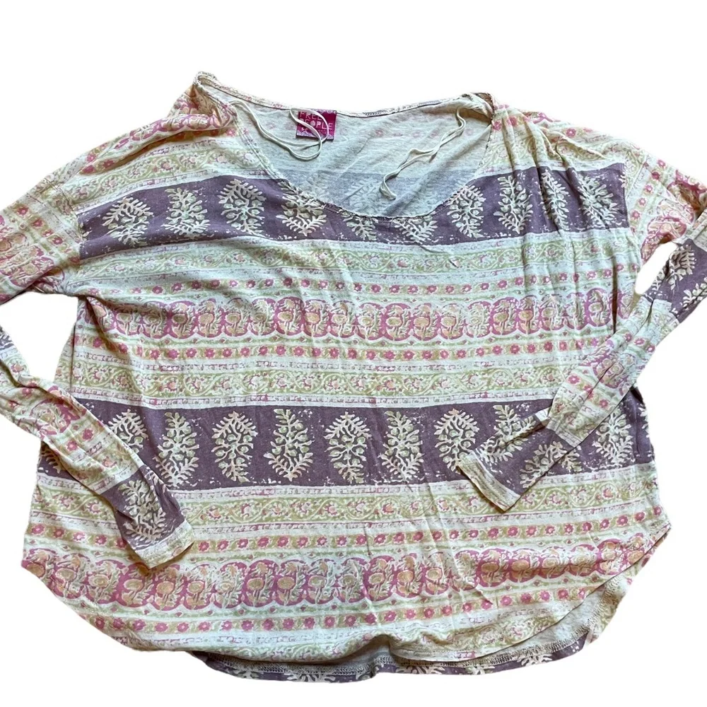 Free People | Flowy Patterned Tunic